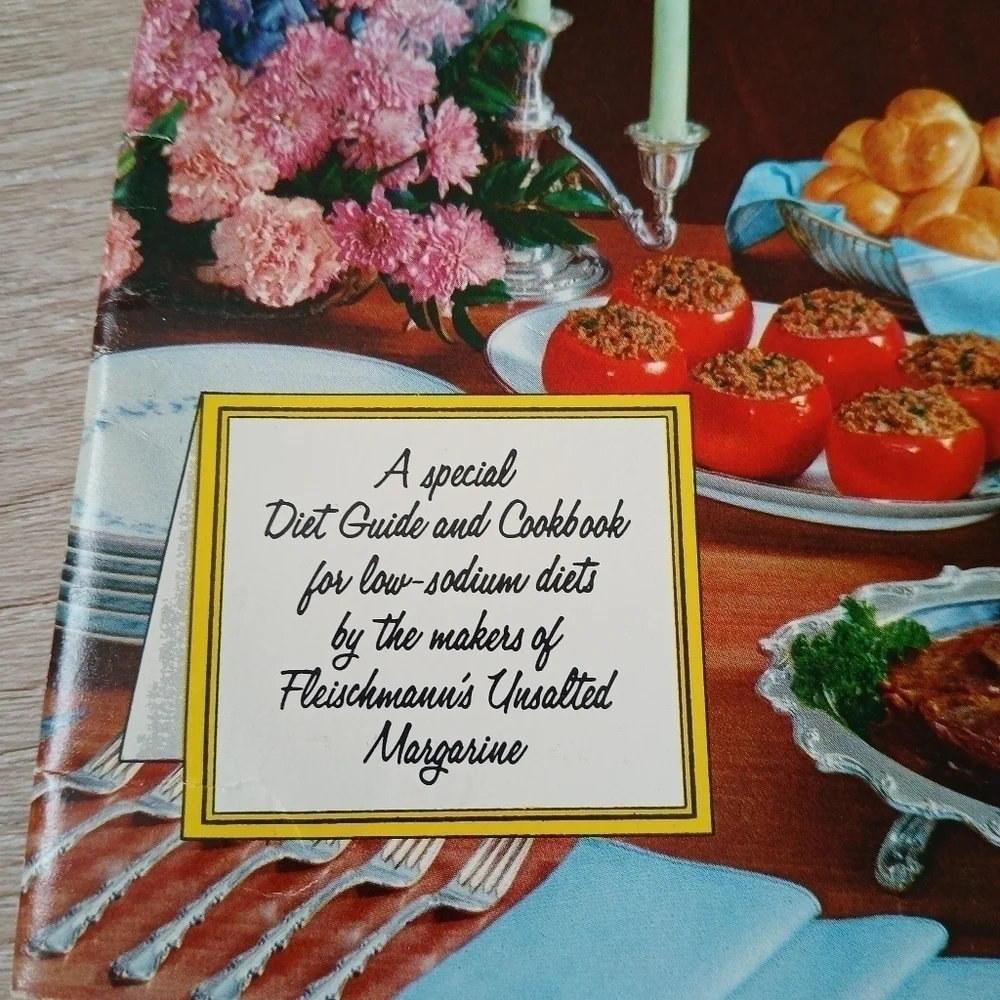 Vintage Pamphlet 1962 Booklet Fleischmann's Low-Sodium Diet Rare Item